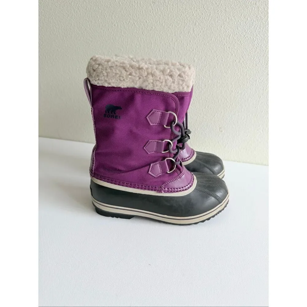 Sorel Yoot Pac Nylon WP Big Kids Boots size 3